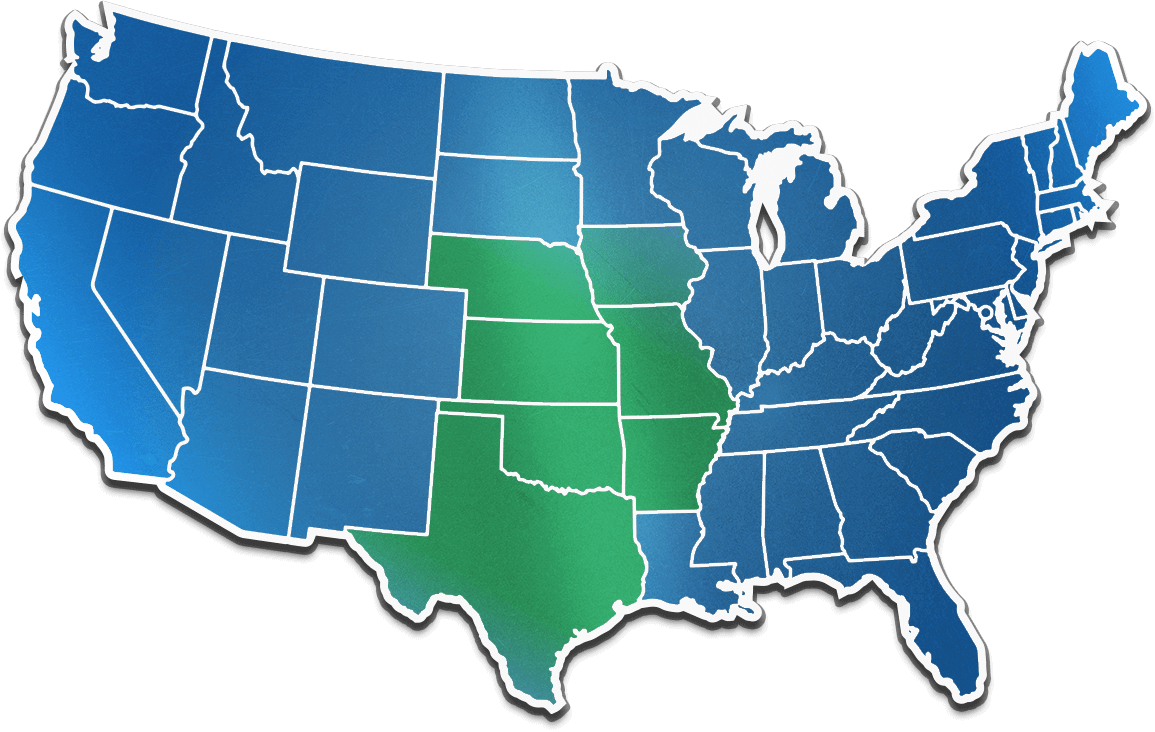 VeriWatt Service Areas Map